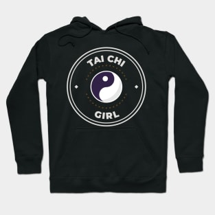 Tai chi girl logo Hoodie